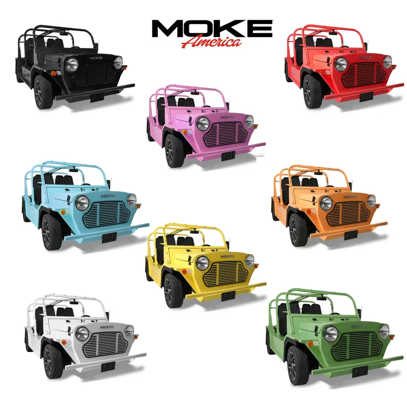 Moke America Colors